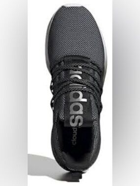 adidas Black Knit Lace-Up Trainer size 13
